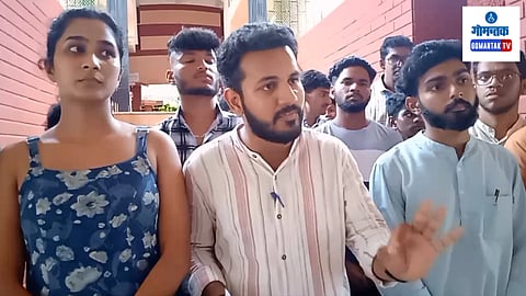 NSUI Goa Delegation meets VC of Goa University: