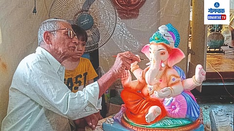 Ganpati Idol Making
