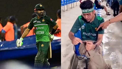 PAK vs SL Spectator Chanting Garland