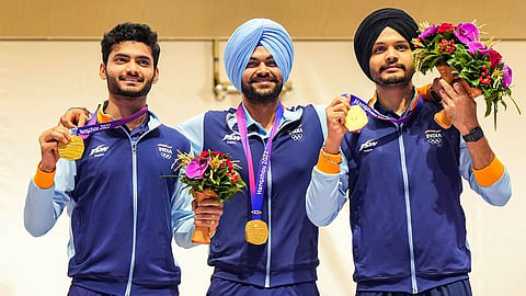 Shiva Narwal, Arjun Singh Cheema and Sarabjot Singh