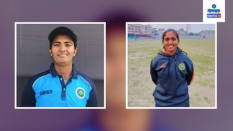 Goa Women’s Cricket Team Player Shikha And Tanaya