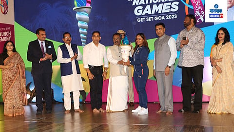 37th National Games Goa 2023 Mashaal Launching