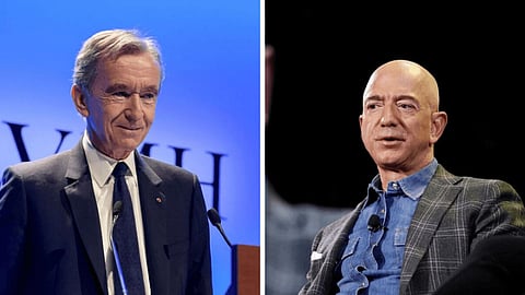 Bernard Aernault vs Jeff Bezos