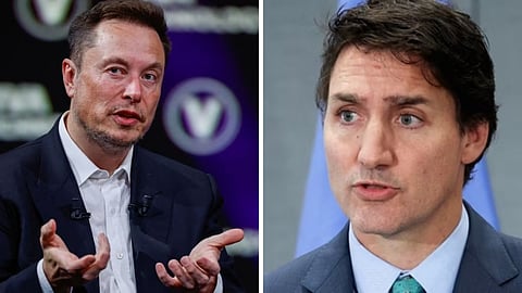 Elon Musk And Justin Trudeau