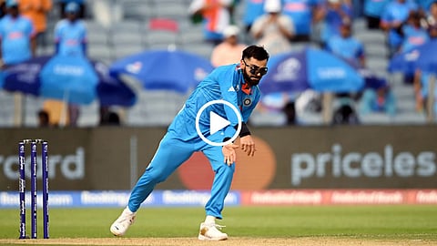 Virat Kohli Bowling