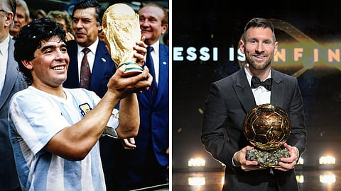 Lionel Messi-Diego Maradona