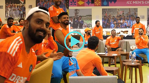 Team India Dressing Room