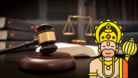 Lord Hanuman filed a case against four persons in Arah in Bihar