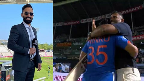 India vs Australia | Rinku Singh Hugged Abhishek Nayar | Dinesh Karthik