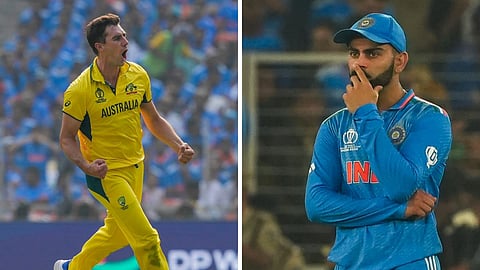 Pat Cummins - Virat Kohli