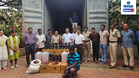 Liquor Seized