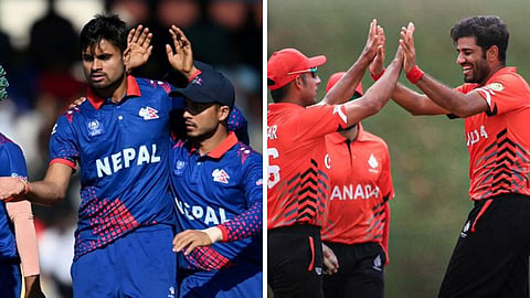 Nepal and Oman