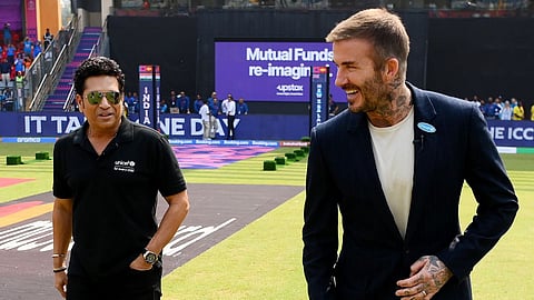 David Beckham - Sachin Tendulkar