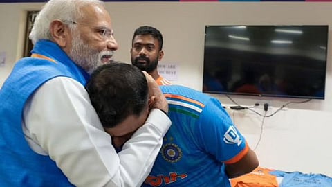 PM Modi & Mohammed Shami