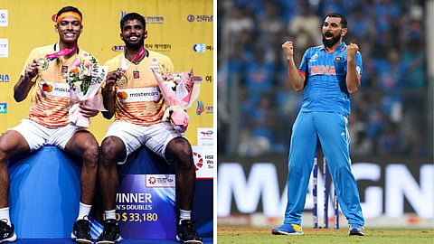 Satwiksairaj Rankireddy and Chirag Shetty | Mohammed Shami