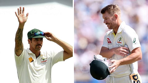 Mitchell Johnson | David Warner
