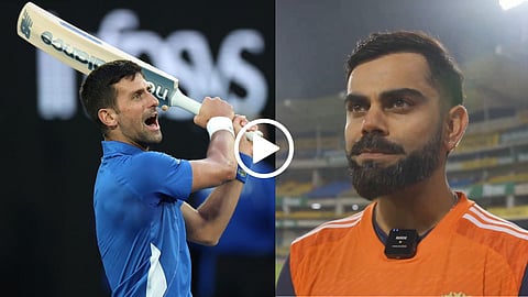 Novak Djokovic - Virat Kohli