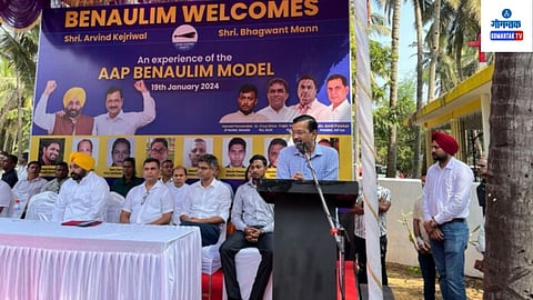 Arvind Kejriwal In Goa