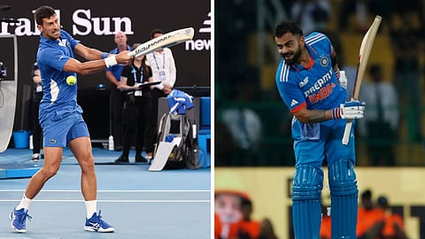 Novak Djokovic - Virat Kohli