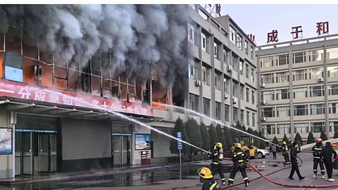 China Fire Accident