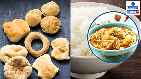 Goan Pao Types and Fish Curry Rice