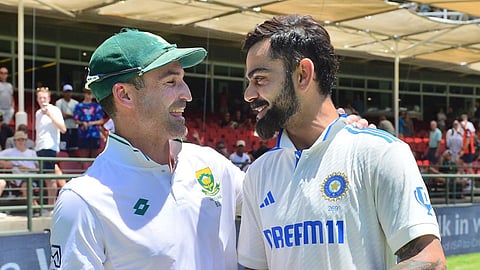 Dean Elgar - Virat Kohli