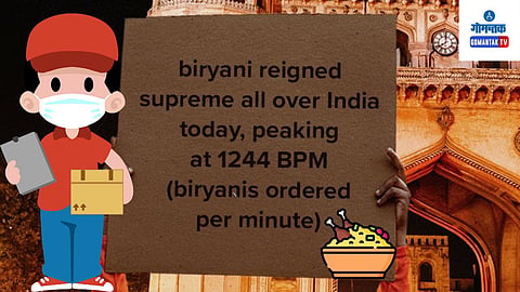 Biryani order on swiggy on 31st december 2023.