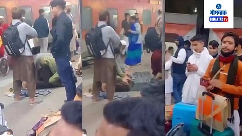 Railway Platform Hanuman Chalisa Viral Video