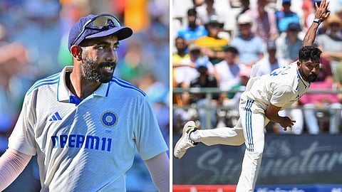 Jasprit Bumrah - Mohammed Siraj