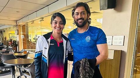 Harleen Deol - MS Dhoni