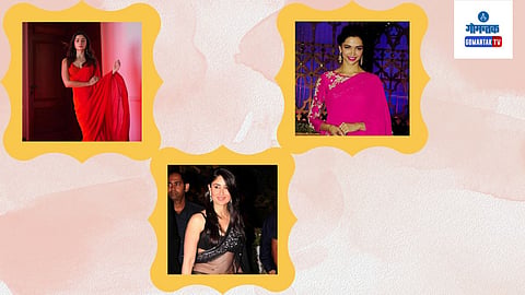 Valentine's Day Saree Fashion: