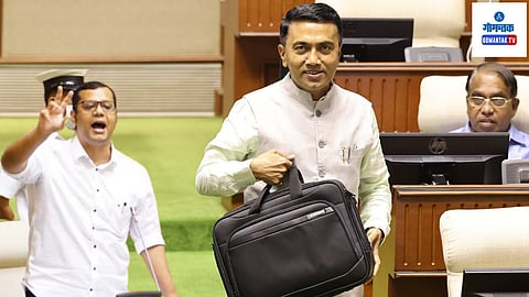 Yuri Alemao And CM Pramod Sawant | Goa Budget 2024