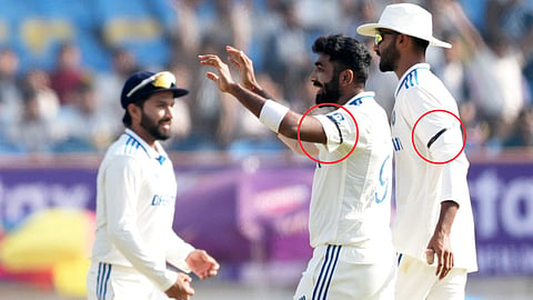 Team India Wearing Black Arm Bands