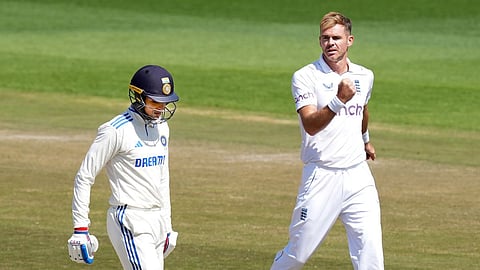 James Anderson - Shubman Gill