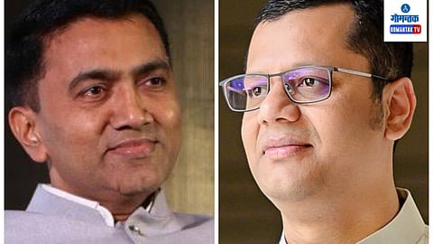 Yuri Alemao & CM Pramod Sawant