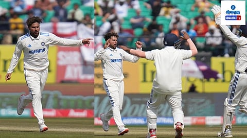 IND vs ENG 5th Test Kuldeep Yadav Five Wickets