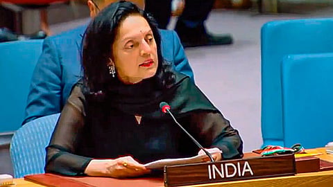 India's Representative Ruchira Kamboj