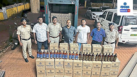 Goa Made Alcohol Seized