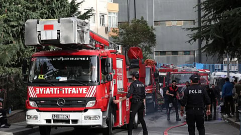 A Massive Fire Breaks Out In A Night Club In Istanbul