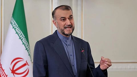 Iran's Foreign Minister Hossein Amir Abdullahian