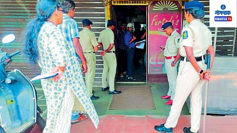 Pollution Control Board has taken action against 19 shops and hotels in Margao for not managing sewage