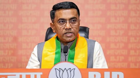 Chief Minister Pramod Sawant criticized Arvind Kejriwal