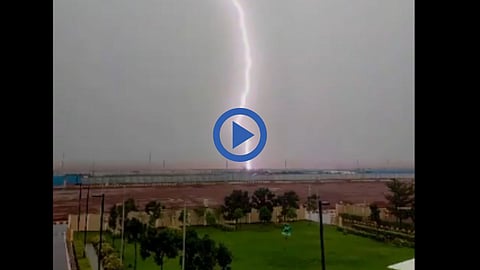 Lightning At Mopa Airport