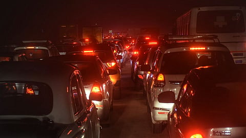 Mumbai Goa Highway Traffic