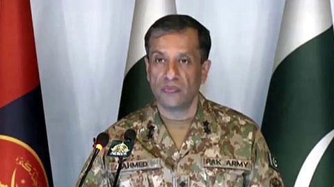 Pakistan DG ISPR, Major General Ahmed Sharif Chaudhary