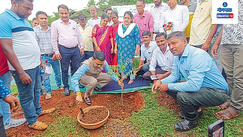 Neem Village: कडुनिंबाची झाडे लावून गावाला ‘नीम व्हिलेज’ बनवण्याचा संकल्प साखळी मतदारसंघातील हरवळे पंचायतीने केला आहे