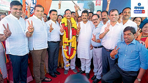 Goa Loksabha Election Result Mayem constituency also contributed a lot to the victory of Shripad Naik the BJP candidate from North Goa