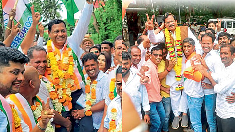 Goa Loksabha Result 224 Shripad Naik won from North Goa constituency while viriato fernandes won from South Goa