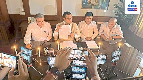 Opposition leader Yuri Alemao criticized the Pramod Sawant government