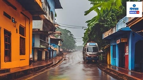 Goa Weather Update: वाळपईत मुसळधार; पुढील चार दिवस यलो अलर्ट